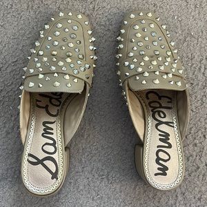 Sam Edelman Studded Slip On Loafers